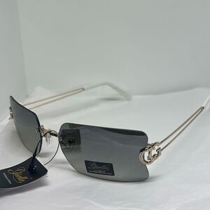 Giselle Rimless Sunglasses – Elegant Contemporary Collection UV400 Protection